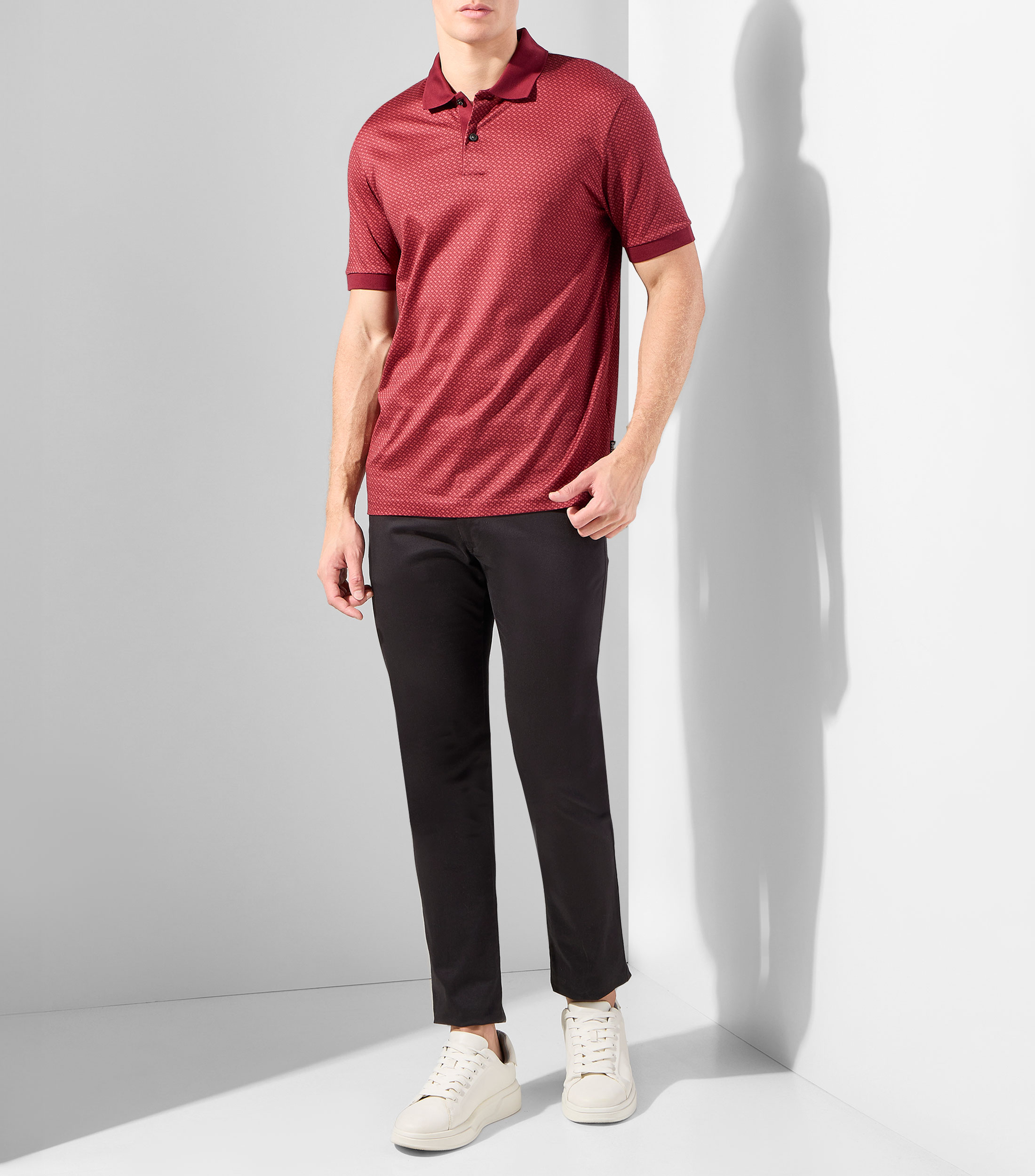 Playera Polo Boss manga corta Hombre